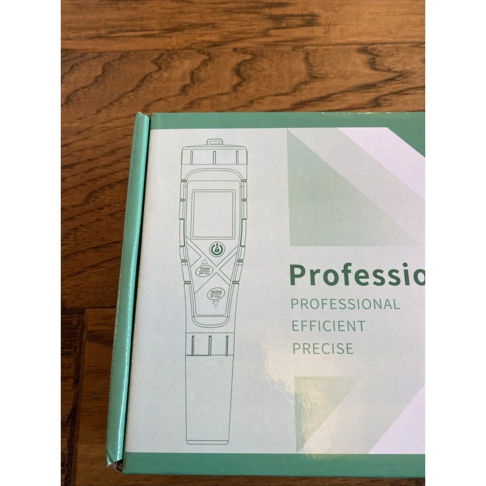 Yinmik 5 In 1 Professional Aquarium Tester Includes PH Solutions New
